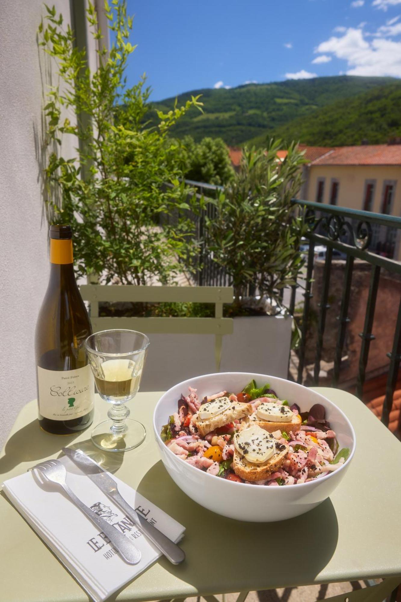 Hotel Restaurant Le Botaniste Prats-de-Mollo-la-Preste Bagian luar foto